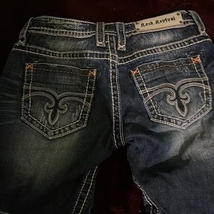 NWOT Rock Revival long shorts 28